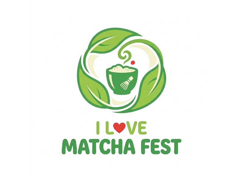 I Love Matcha Fest logo design by Bambang_Bung