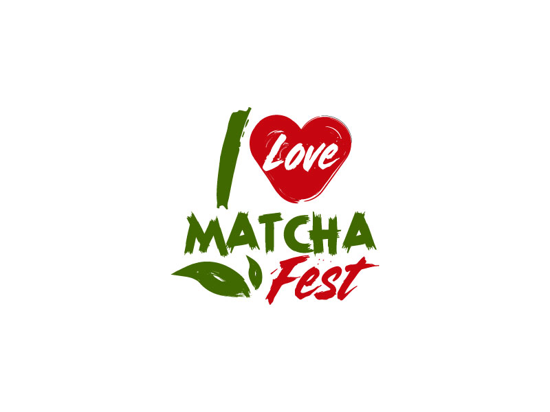 I Love Matcha Fest logo design by ansh