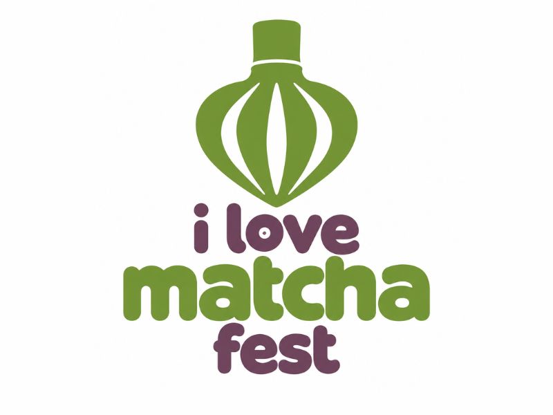 I Love Matcha Fest logo design by Paradiseg
