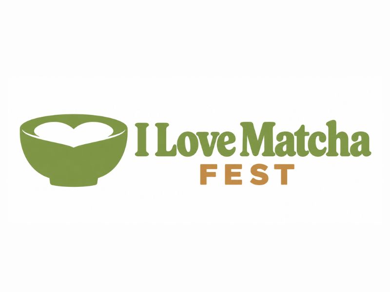 I Love Matcha Fest logo design by Lordede