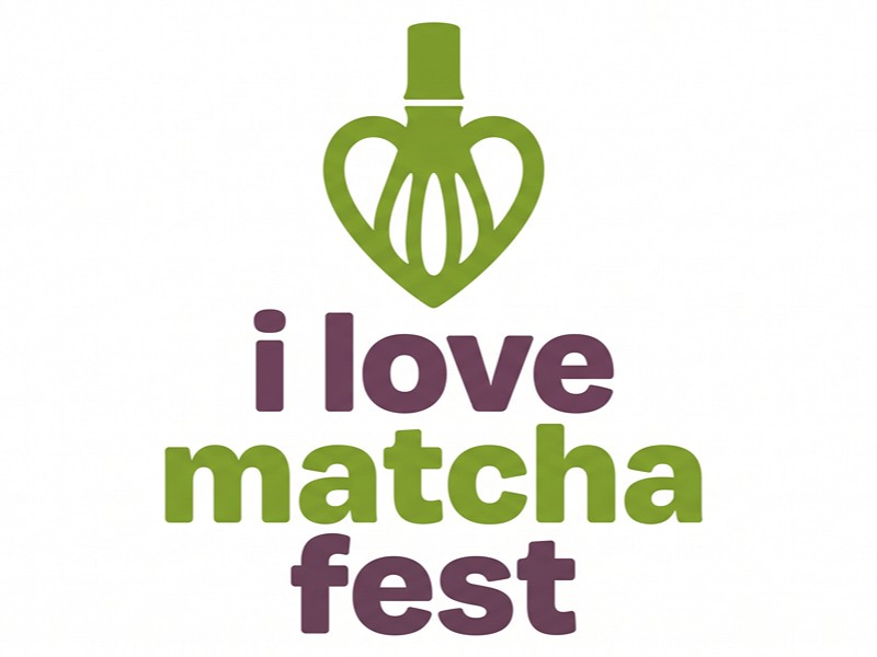 I Love Matcha Fest logo design by Lordede