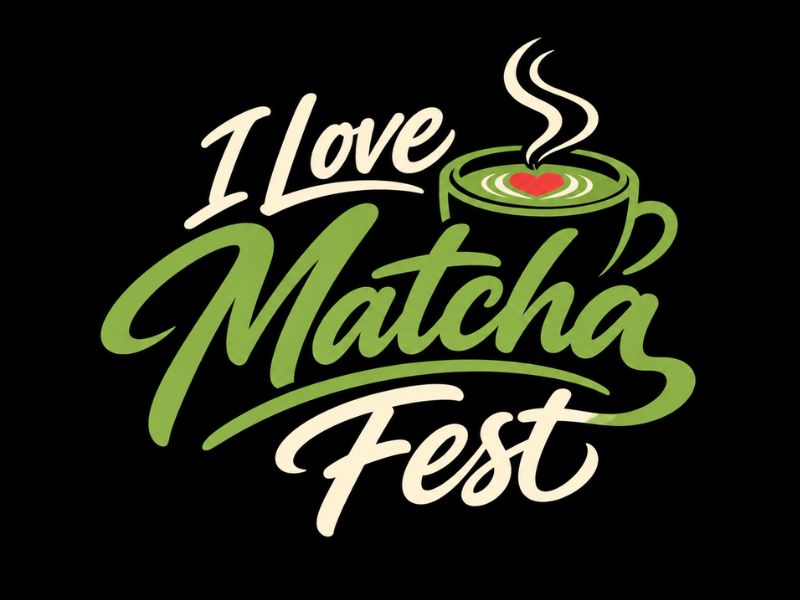 I Love Matcha Fest logo design by gokelu