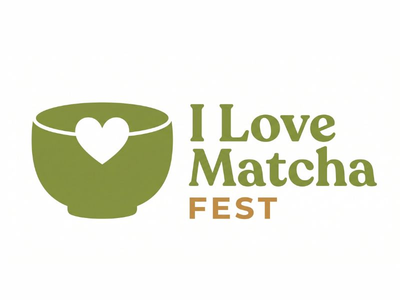 I Love Matcha Fest logo design by joni