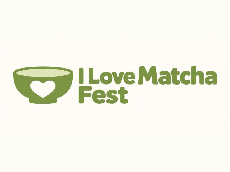 I Love Matcha Fest logo design by joni