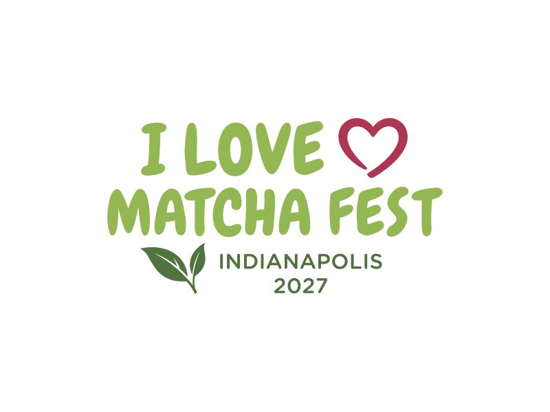 I Love Matcha Fest logo design by Snapp