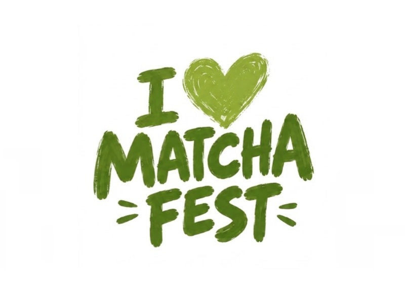 I Love Matcha Fest logo design by careem