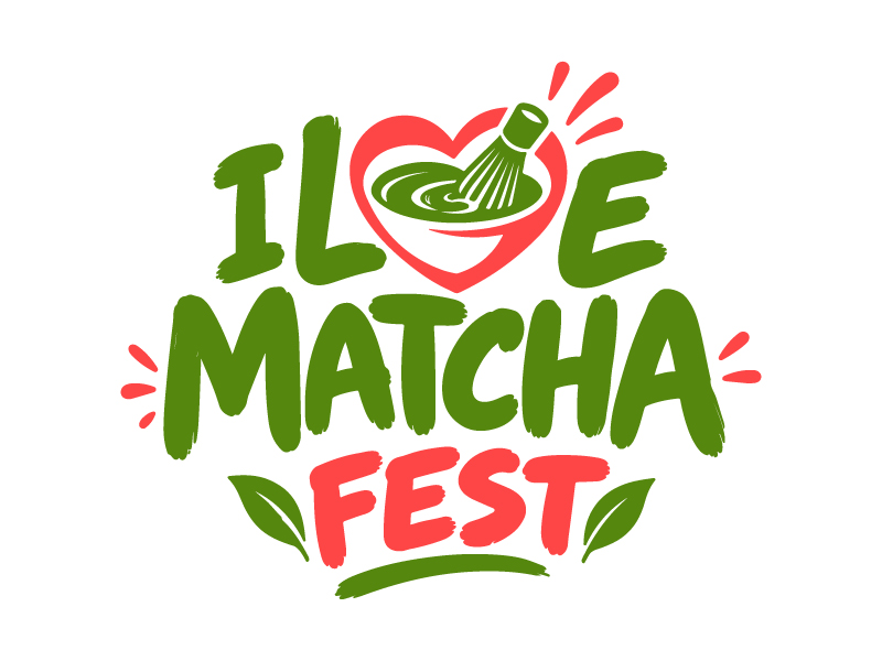 I Love Matcha Fest logo design by creatives8