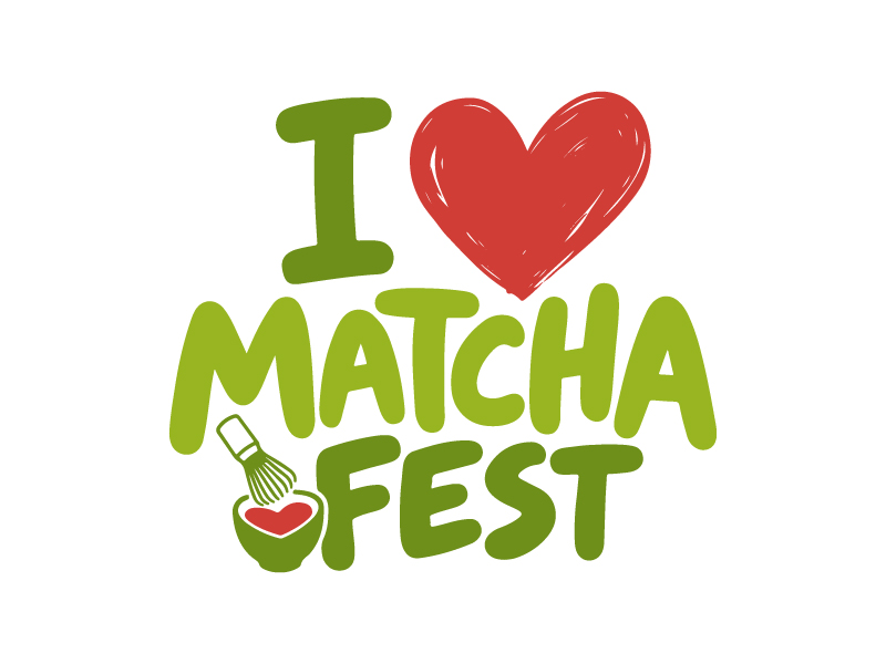 I Love Matcha Fest logo design by creatives8