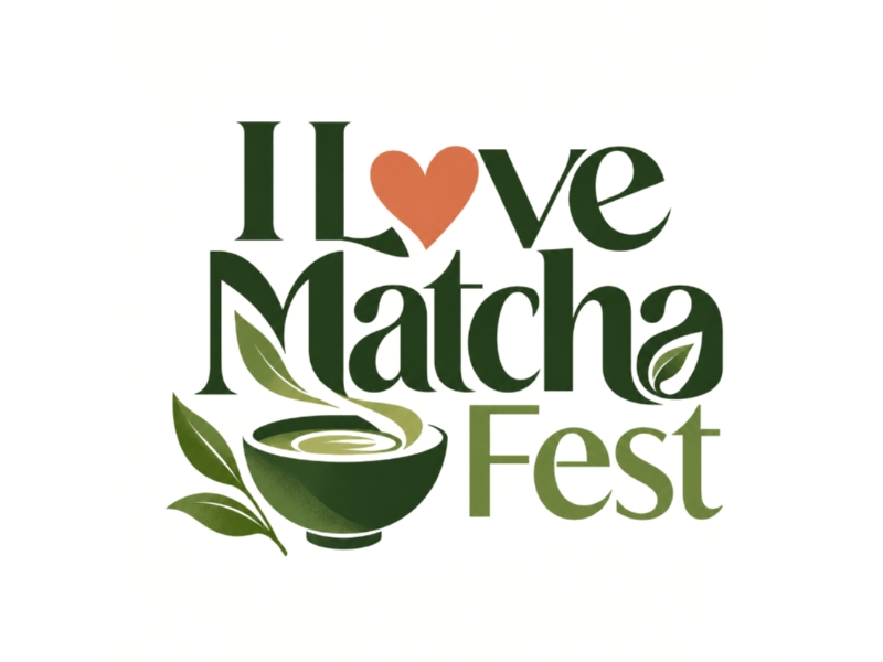 I Love Matcha Fest logo design by Charii