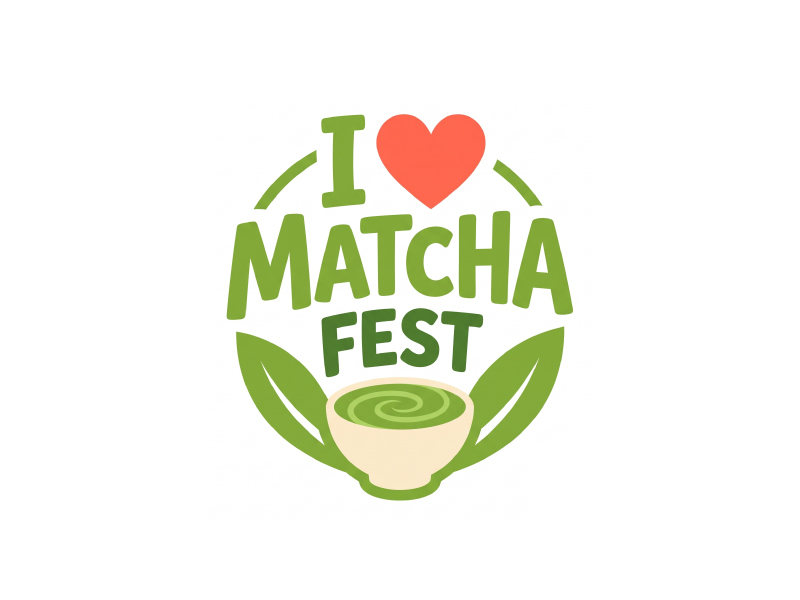 I Love Matcha Fest logo design by Sami Ur Rab
