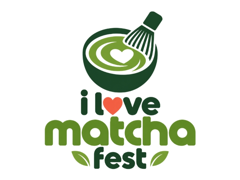I Love Matcha Fest logo design by Marena