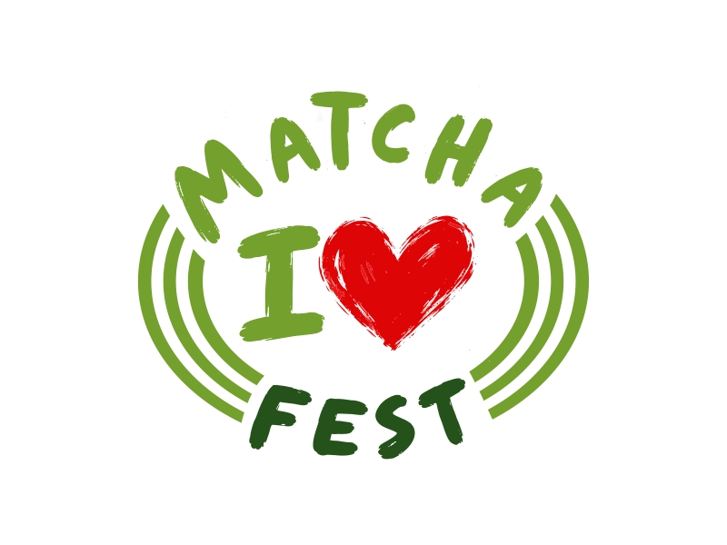 I Love Matcha Fest logo design by mutafailan