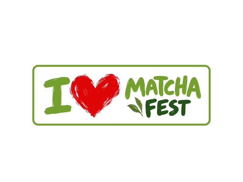 I Love Matcha Fest logo design by mutafailan