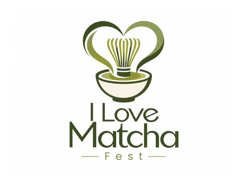 I Love Matcha Fest logo design by M Fariid
