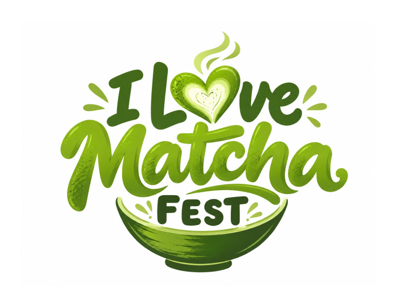 I Love Matcha Fest logo design by M Fariid