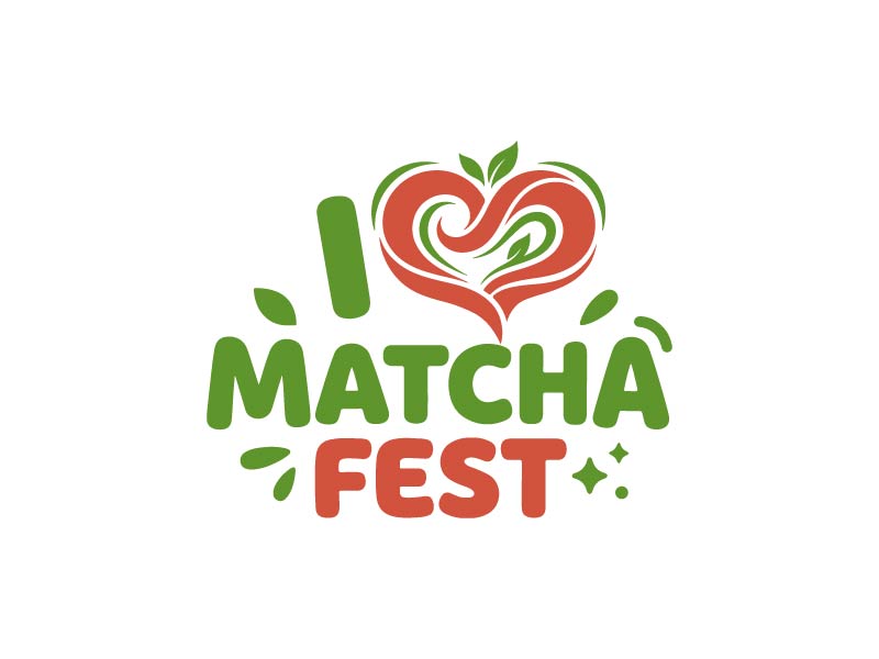 I Love Matcha Fest logo design by CreativeKiller
