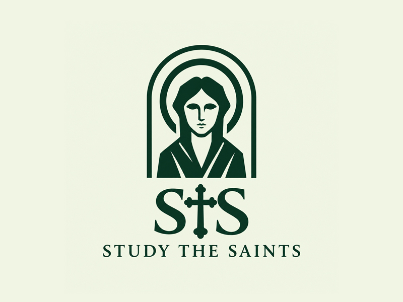 Study the Saints logo design by MarkindDesign