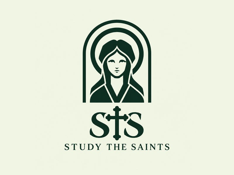 Study the Saints logo design by MarkindDesign