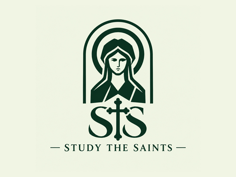 Study the Saints logo design by MarkindDesign