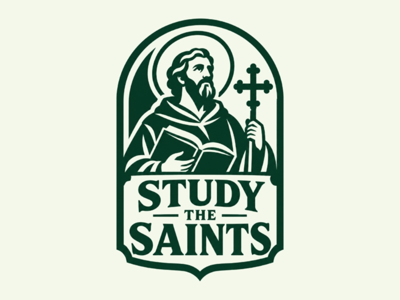Study the Saints logo design by Marena