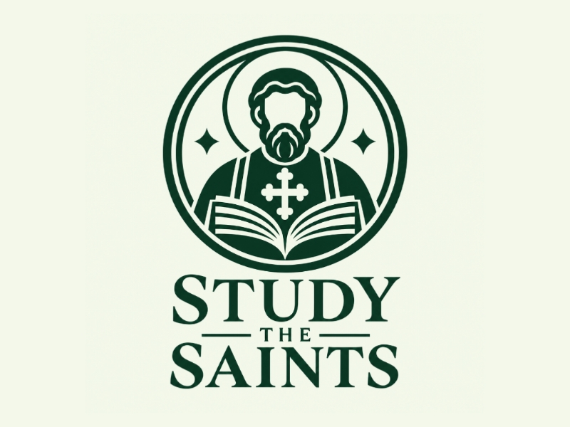 Study the Saints logo design by Marena