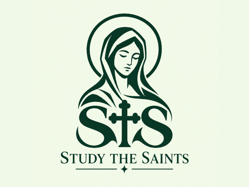 Study the Saints logo design by Bibek Nag