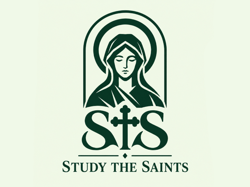 Study the Saints logo design by Bibek Nag