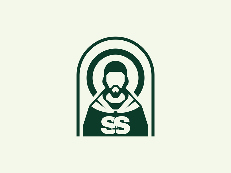 Study the Saints logo design by Bayoe
