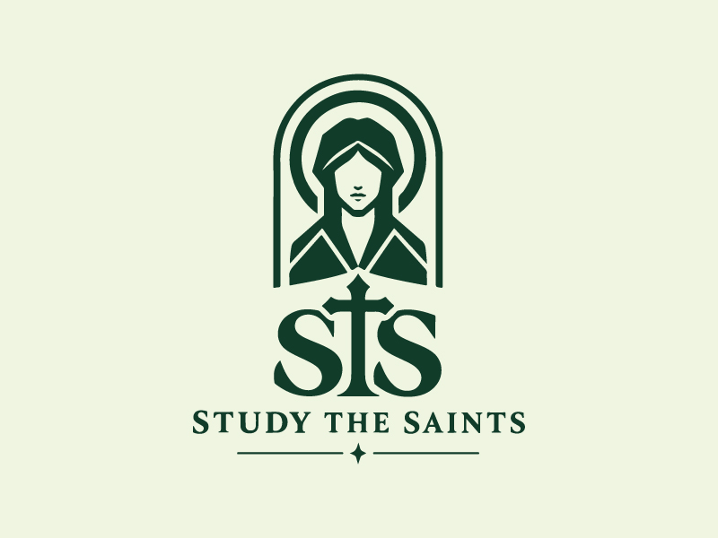 Study the Saints logo design by Bibek Nag