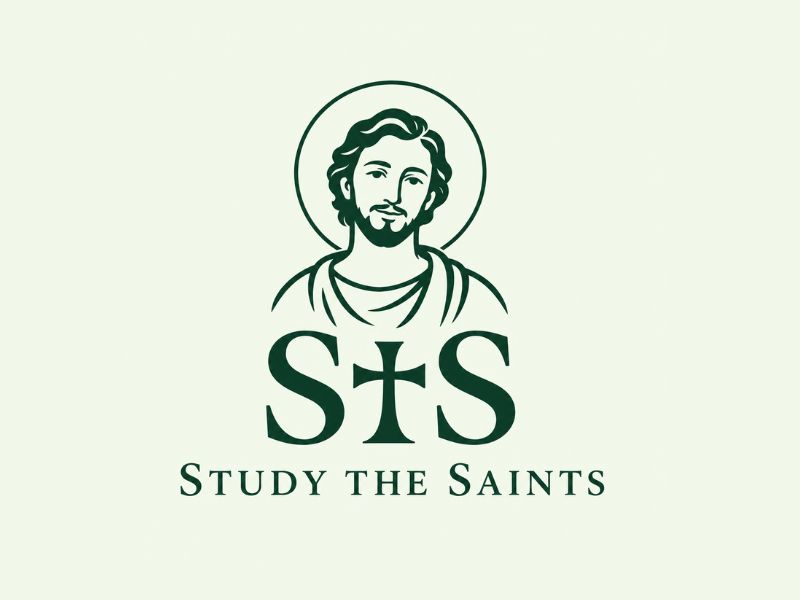 Study the Saints logo design by Michael Luutu