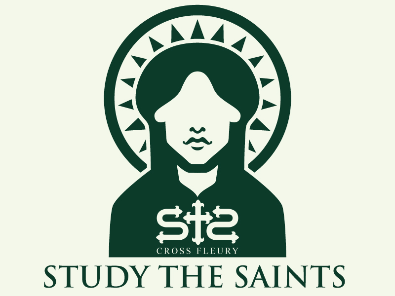 Study the Saints logo design by design_brush