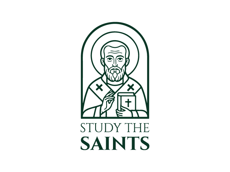 Study the Saints logo design by Bright Ritchil